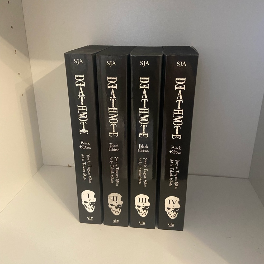 Death Note Black Edition Manga Set